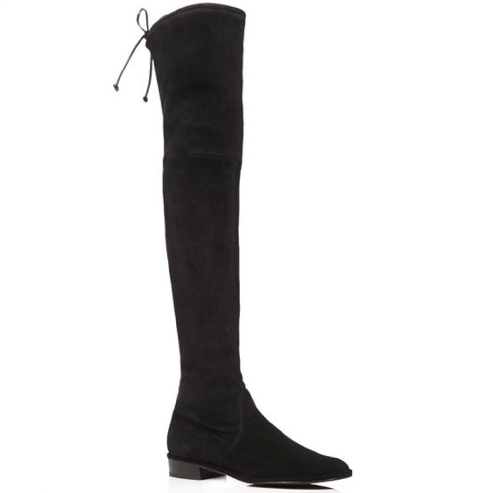Stuart Weitzman Suede Lowland Over the Knee Boots